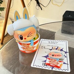 Pop Mart Labubu Cup Noodle Plush Toy